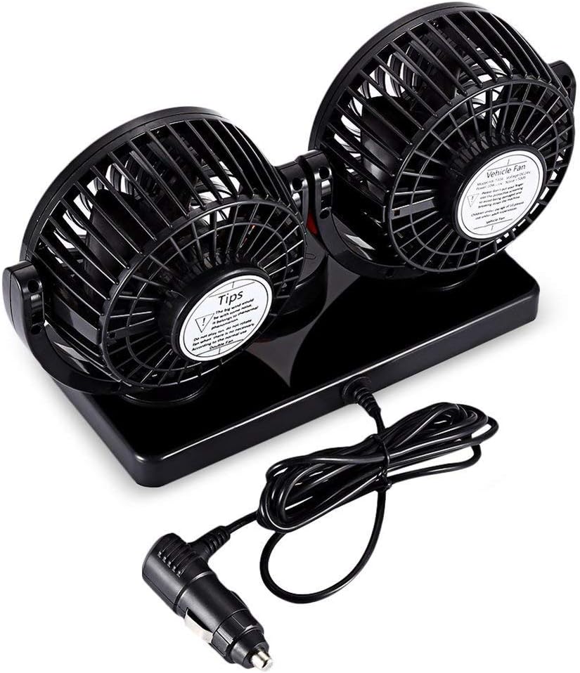Electric Car Vehicle Fan AlHhomz