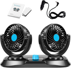 Electric Car Vehicle Fan AlHhomz