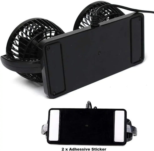 Electric Car Vehicle Fan AlHhomz